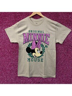 Disney Minnie Mouse Crest Graphic T-Shirt Medium
